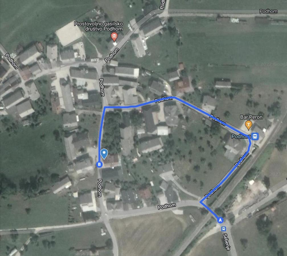 Apartma Ela Zgornje Gorje Bagian luar foto